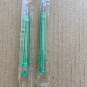 - 2 mechanical art professional fine medium lead novelty shape pencil  NEW